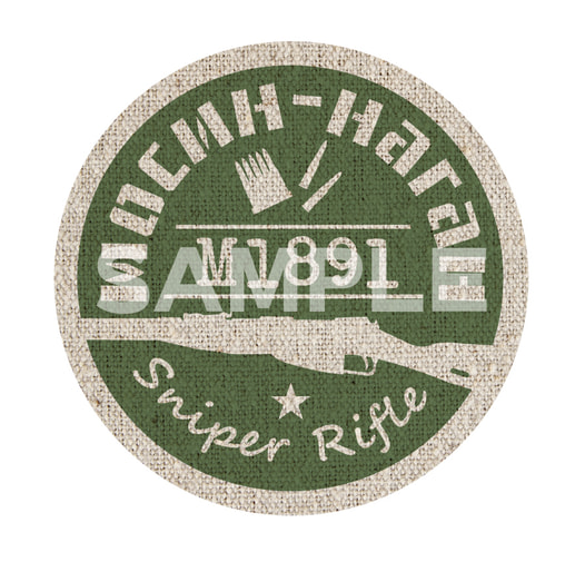 スナイパーズ缶バッジ (モシン・ナガン)/Sniper's button badge (Mosin-Nagant)