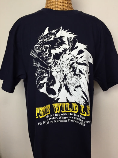 THE WILD LEG Tシャツ 黒 サイズS