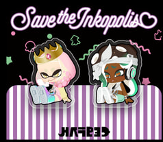 テンタクルズアクリルクリップ
