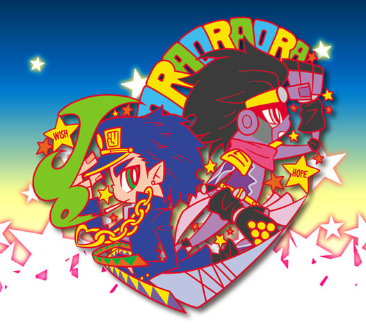 承太郎＆スタープラチナキーホルダー