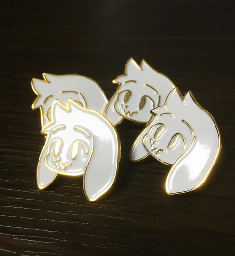 Asrielピンバッチ