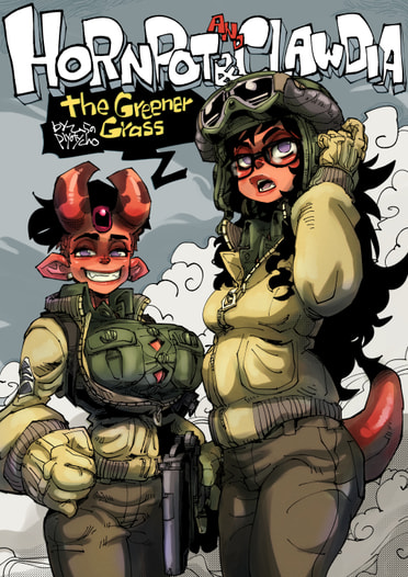 Hornpot and Clawdia the Greener Grass