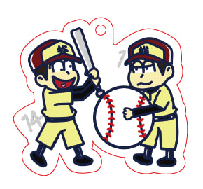 一松＆十四松アクリルキーホルダー