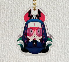 Nun Alastor 見つめるキーチェーン