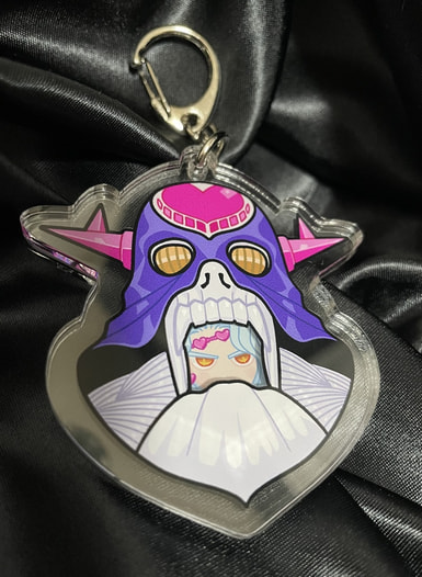 アクリルキーホルダー クリーム