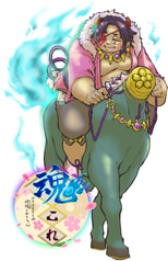 アクリルキーホルダー　夜行さん