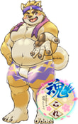 アクリルキーホルダー　武蔵