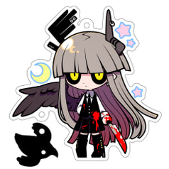 クロツノ　追視アクリルスタンド