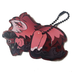 ストラスアクリルキーホルダー