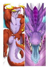 ドラゴン抱き枕カバー