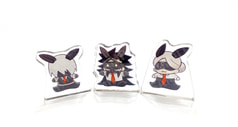 黒兎ミニアクスタセット