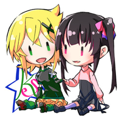 きりしらアクリルチャーム