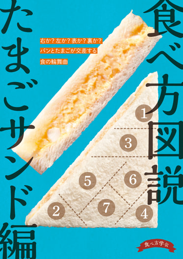 食べ方図説 たまごサンド編