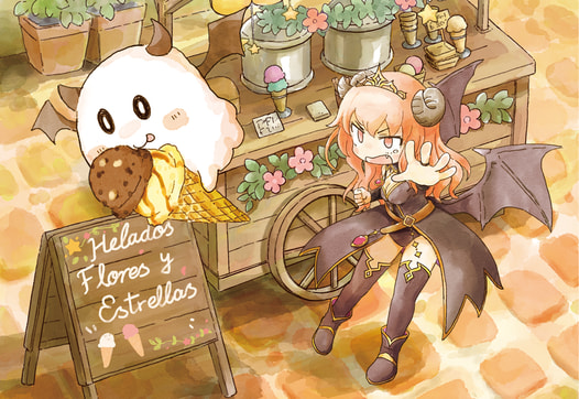Helados Flores y Estrellas