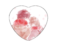 でこキス缶バッジ