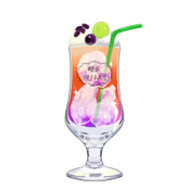 喫茶ハリネズミフロートアクキー（ナックルズ）