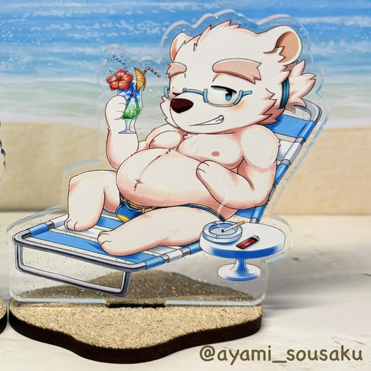 レイヴ先輩の水着アクスタ