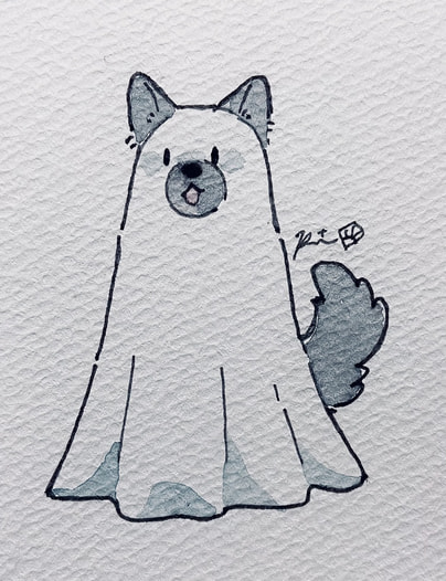 ミニ原画おばけ