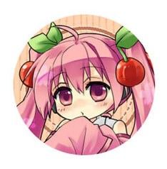 VOCALOID缶キーホルダー 桜ミク