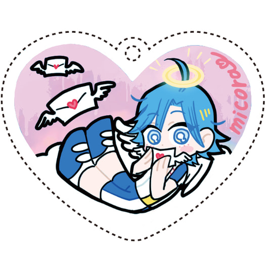 真波アクリルキーホルダー