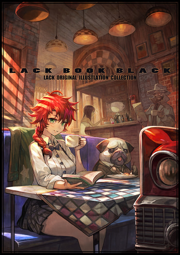 LACK BOOK BLACK　