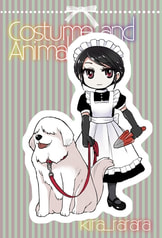 Costume&animal_メイドと犬