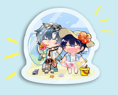 夏のフィガ晶アクスタ