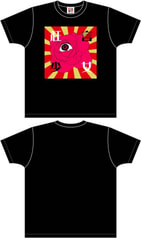 狂言少女薔薇目玉Tシャツ
