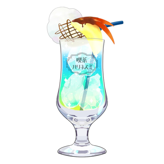 喫茶ハリネズミフロートアクキー（シルバー）