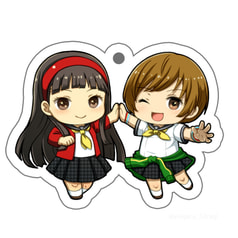 千枝＆雪子アクリルキーホルダー