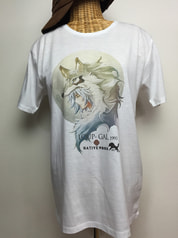 ルウ・ガル　Tシャツ　MOON サイズL
