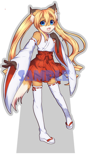 巫女狐姉さんスタンド