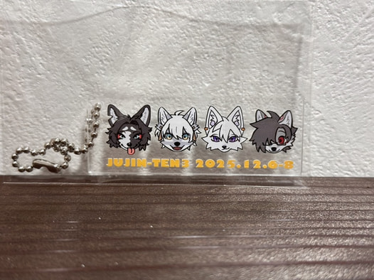獣人展3コラボアクキー