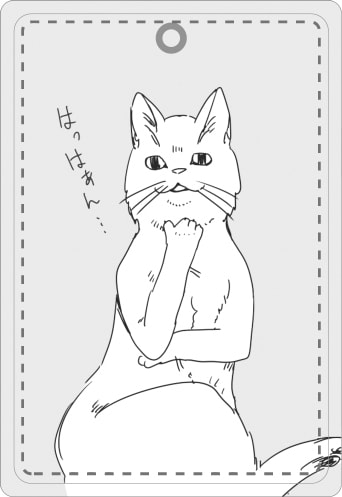 ICカードケース【ねこ】