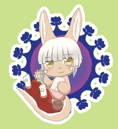 ナナチチャーム付アクキー