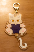 ララビーしっぽアクリルキーホルダー