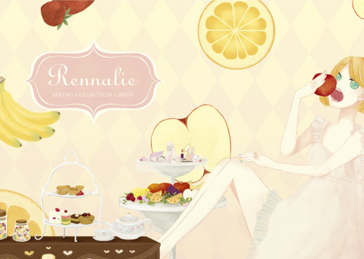 Rennalie spring collection cards