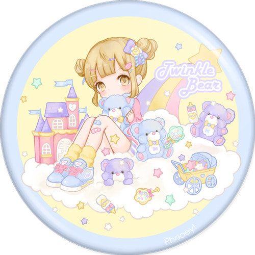 Twinkle Bear Badge