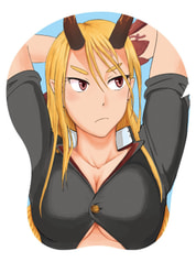 イバラキ♀ミニおっぱいマウスパッドストラップ 