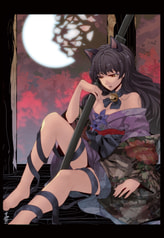 RWBY和装ポストカード-Blake