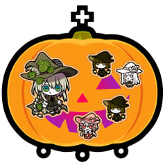 ハロウィンシャカシャカアクキー　カーニバル・ウィッチ