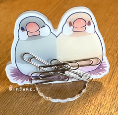 あやむぎアクリルスタンドマグネット