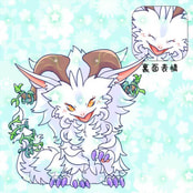 7cmアクリルキーホルダー：もふもふヴァディス