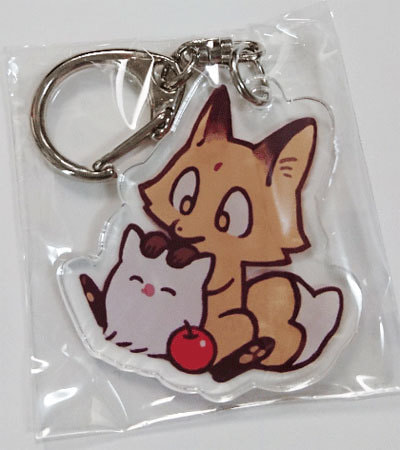 山吹とぶちアクキー