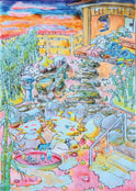 水彩ポストカード（挿絵#1. BBB）