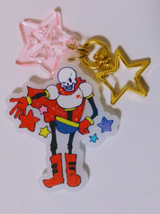 星空アクリルキーホルダー　パピルス