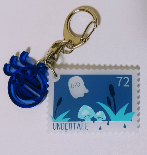 旅のスタンプアクリルキーホルダー　ナプスタブルーク