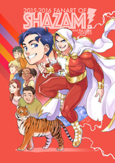 2015-2016 Fan Art of SHAZAM! and the other Heroes