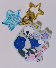 星空アクリルキーホルダー　サンズ
