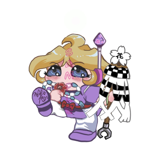 花ちゃんアクリルキーホルダー